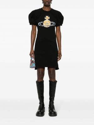 Mini šaty Vivienne Westwood černé