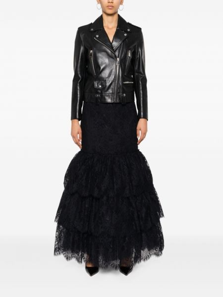 Krajkové sukně Moschino černé