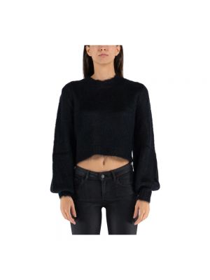 Sweatshirt mit rundem ausschnitt Marni schwarz