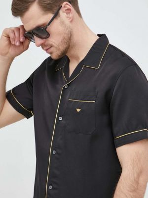 Риза Emporio Armani черно