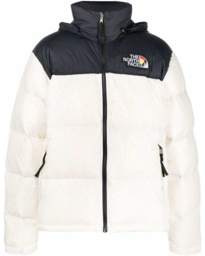 Lang jakke The North Face hvit