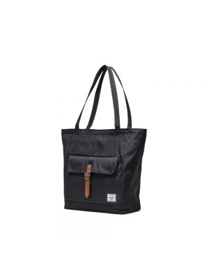 Shopper handtasche mit taschen Herschel schwarz