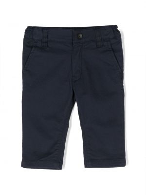 Pantaloni chino Boss Kidswear blu