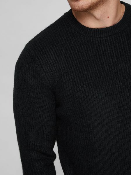 Черный пуловер Guess