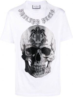 T-shirt Philipp Plein vit