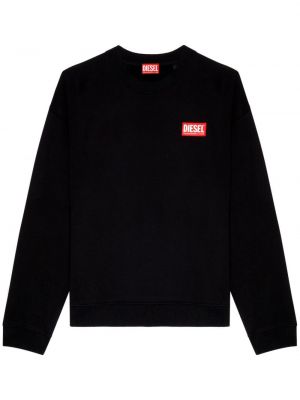 Bomuld sweatshirt Diesel sort