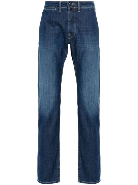 Jeans skinny slim Incotex bleu