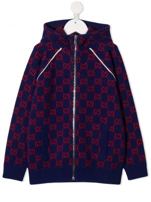 Hettegenser for jenter Gucci Kids blå