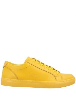 Sneakers di pelle At·titude. giallo