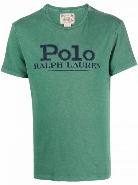 Camiseta con botones de cachemir de punto Polo Ralph Lauren verde