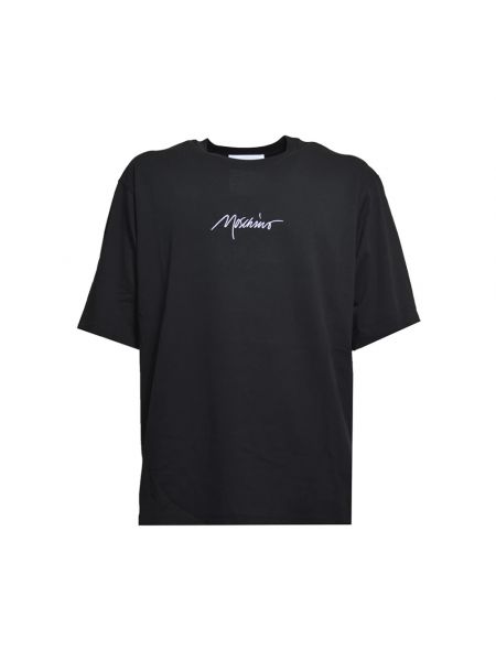 Czarna koszulka Moschino
