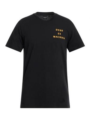 Camiseta de algodón Deus Ex Machina negro