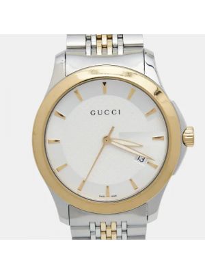 Relojes de acero inoxidable Gucci Vintage