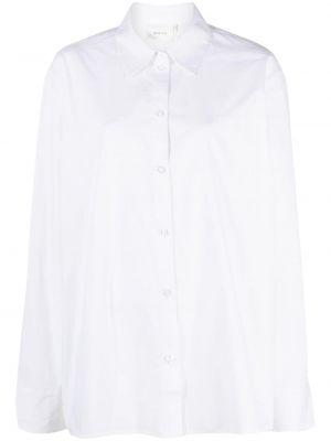 Памучна риза Gestuz бяло