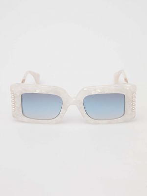Ochelari de soare Vivienne Westwood alb