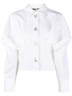Памучна риза Karl Lagerfeld