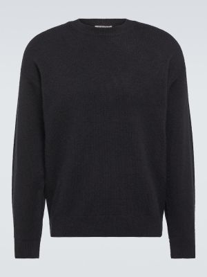 Sweter z kaszmiru Auralee czarny