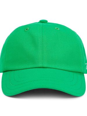 Gorra de algodón Jacquemus verde