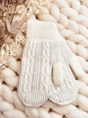 Rękawiczki Kesi białe