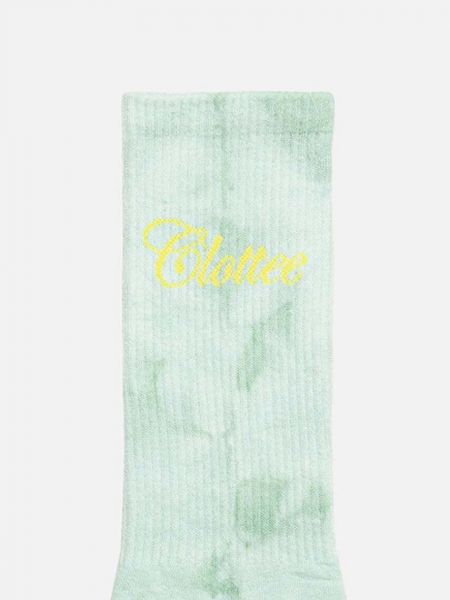 Bavlněné ponožky Clottee zelené