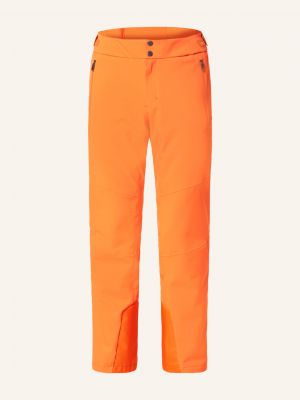 Spodnie ze stretchem Kjus pomarańczowe