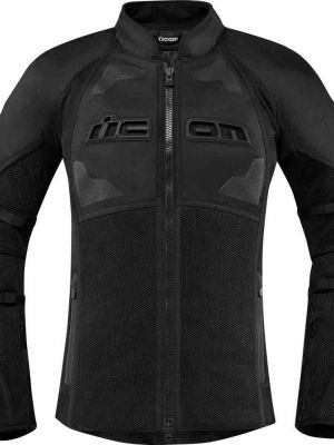 Женская мотоциклетная текстильная куртка Contra 2 Icon черный
