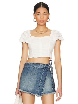 Top Free People bianco