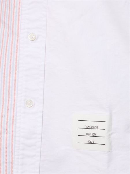 Πουπουλένιο πουκάμισο με κουμπιά Thom Browne πορτοκαλί