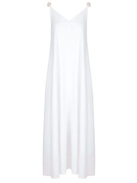 Льняное платье Aline белое