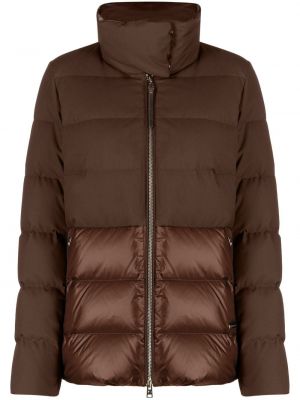 Zip lang jakke Woolrich brun