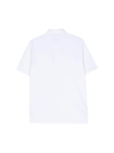 Camisa de algodón Boglioli blanco