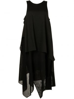 Ασύμμετρη φόρεμα Forme D'expression μαύρο