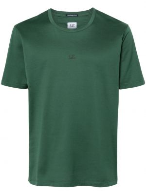 Bavlnené tričko C.p. Company zelená