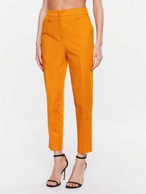 Pantalon chino Sisley orange