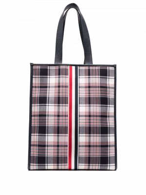 Borsa shopper Thom Browne blu