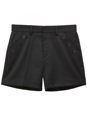 Kratke hlače z gumbi Filippa K črna