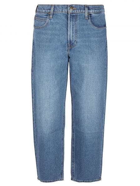 Jeans skinny di cotone Lee Jeans blu