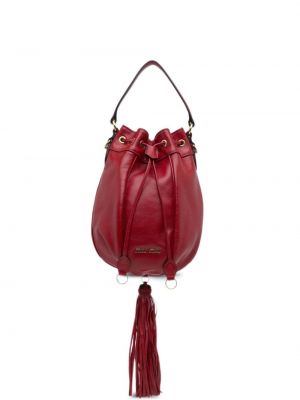 Δερμάτινη τσάντα Miu Miu Pre-owned κόκκινο
