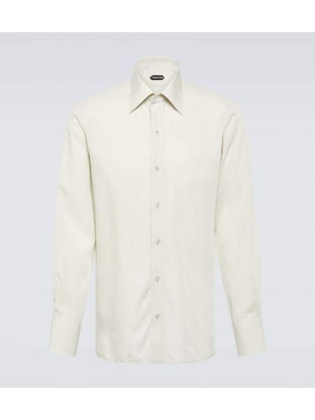 Pruhovaná košile z lyocellu Tom Ford