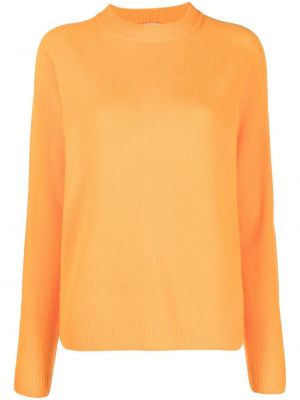 Sweter z okrągłym dekoltem Alysi pomarańczowy