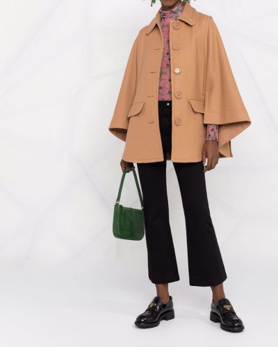 Poncho oversized See By Chloé marrón