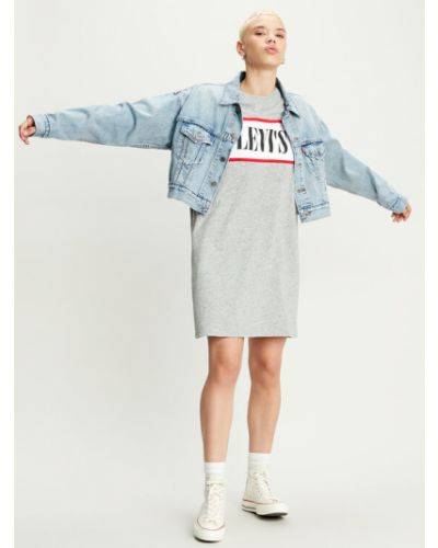 Levi's® Hétköznapi ruha 85747-0001 Szürke Regular Fit Levi's®