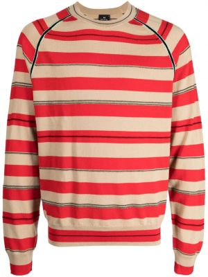 Pull à rayures Ps Paul Smith rouge