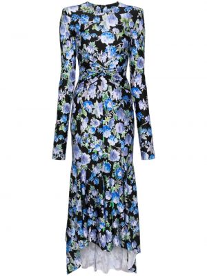 Midi haljina s cvjetnim printom s printom Philosophy Di Lorenzo Serafini