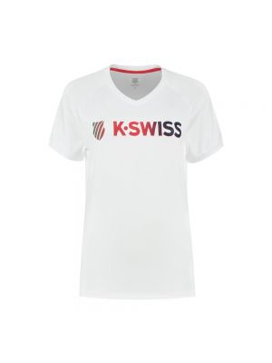 Спортивная футболка K-swiss белая