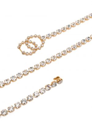 Kristallidega vöö Chanel Pre-owned kuldne