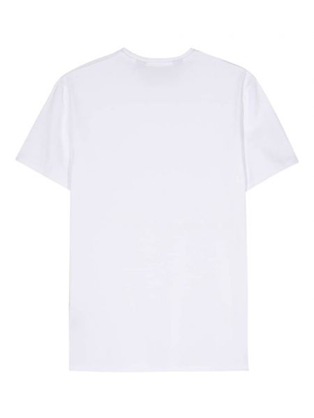 T-shirt avec applique Just Cavalli blanc