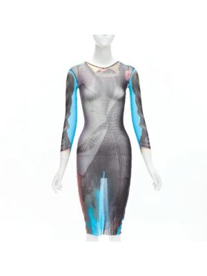 Sukienka Jean Paul Gaultier Pre-owned niebieska