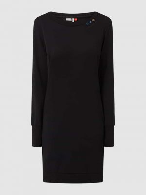 Dzianinowa sukienka Ragwear czarna