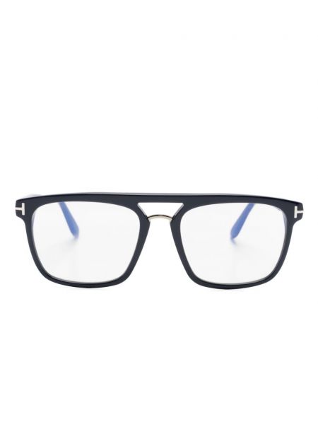 Очила Tom Ford Eyewear синьо